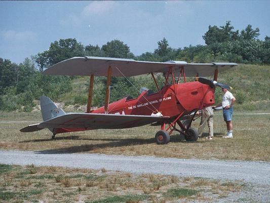 Tiger Moth at Old Rienbeck, Columbia County, New York